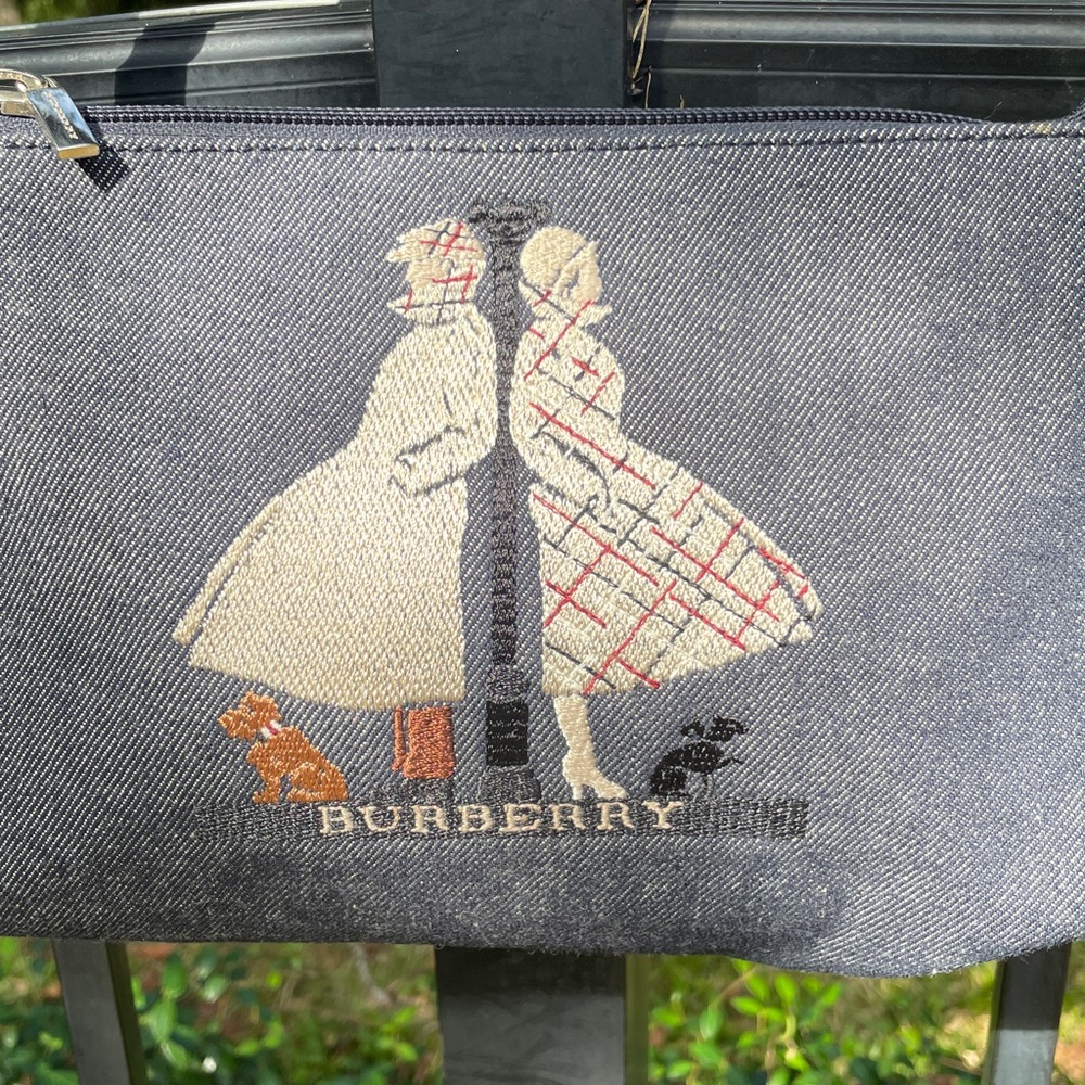 Burberry Denim Shoulder Bag